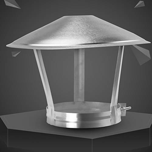 Chapeau de cheminée en acier inoxydable durable pour conduits de maison - 5