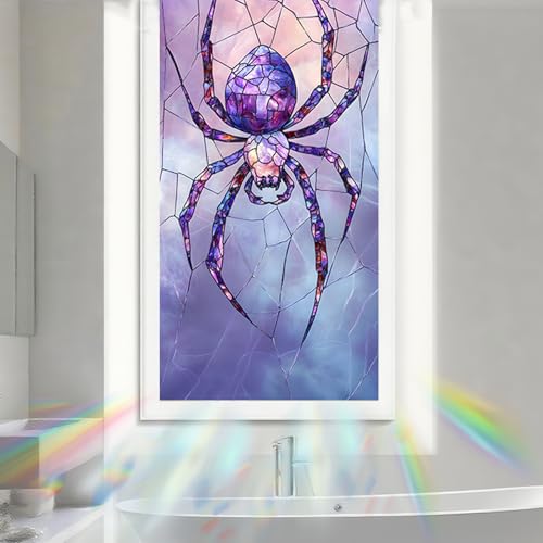 Nuxovilar Purple Spider Vinilo para Ventana 17.7×39.4 in miniatura 6