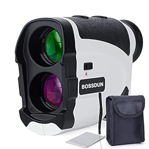 Telémetro Láser para Golf y Caza, Telémetro Largo de 1000 Yardas con Aumento 7X, Pendiente, Bloqueo de Bandera, Vibración, Telémetro Legal para Torneos