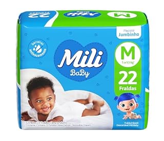 Mili Fralda Ultra Seca Jumbinho M 1X22