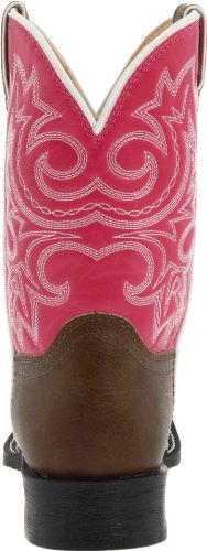 Durango Kids Bt217 Lil' 8 Inch,Brown/Pink,2 M Us Little Kid #TOP2