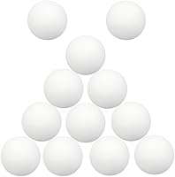 Vista 8 de Bolas de espuma EVA para niños graffiti, bloques de construcción, pintura creativa, 6 unidades, color blanco