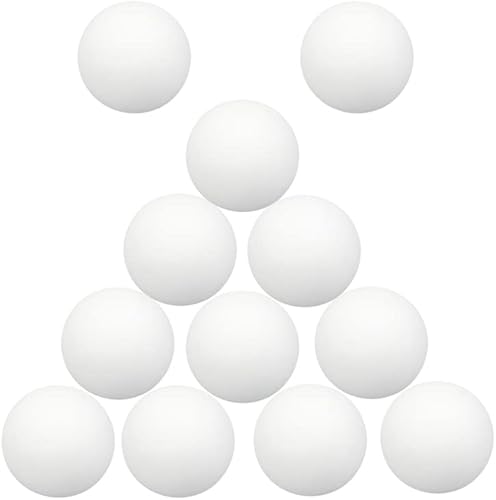 Bolas de espuma EVA para niños graffiti, bloques de construcción, pintura creativa, 12 unidades (12 blanco)