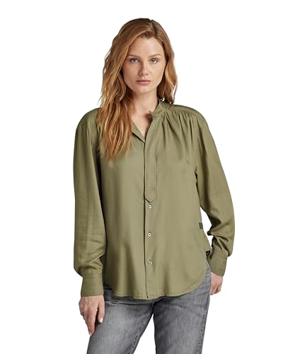 G-STAR Volume Top Shirt femme en tissu premium et coupe luxe