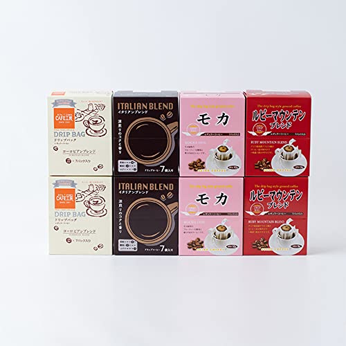 カフェ工房 ドリップコーヒー 4種56杯セット アソート