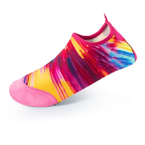 AUFIKR Zapatos de Agua de Secado rápido para Playa, natación, Surf, para Mujeres y Hombres, para Piscina, Camping, Playa