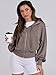 ANRABESS Womens Zip Up Hoodies Cropped Sweatshirts Casual Comfy Cute Zip Jackets Fashion Trendy Fall Outfits 2026 Y2K Clothes Taupe Medium
