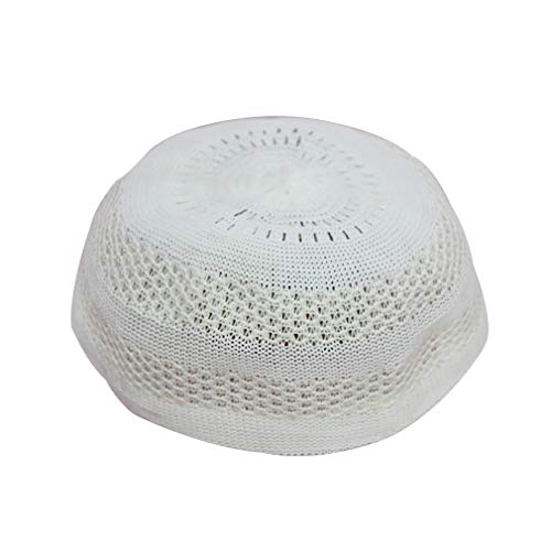 Chapeau Chaud Épais Musulman Décontracté - Couvre-Chef de Prière Arabie du Moyen Orient E/L[58-60cm] Cover