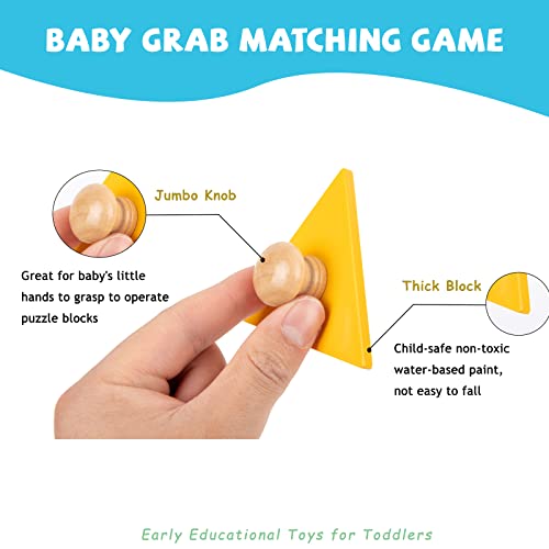 image for YunHe XinQiao Toys Factory Montessori Toys for Babies 6-12 Months Wood