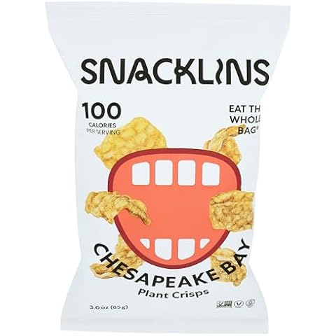 SNACKLINS Chesapeake Bay Plant Crisps, 3 OZ Cover