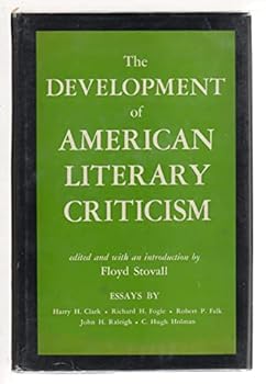 Hardcover The development of American literary criticism, Book