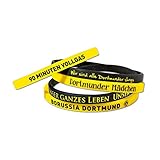 100% ORIGINAL: Dieses Silikonarmband ist ein offizieller Borussia Dortmund Fanartikel