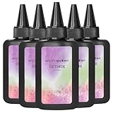 Cetdeirレジン液 UV LED 大容量 500g ハードタイプ 低粘度/高い透明性 クリア オープナー付き ノズルキャップ付き