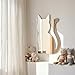 Fiwochic Cat Acrylic Mirror Non-Glass Unbreakable Shatterproof Kitty Hanging Mirror Wall Art Cute Lovely Animal Frameless Mirrors Self Adhesive for Bedroom Nursery Bathroom Home Decoration Gift