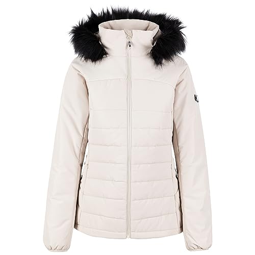 Image of Trespass WoMens Padded Jacket With Hood and Zipped Pockets Translate