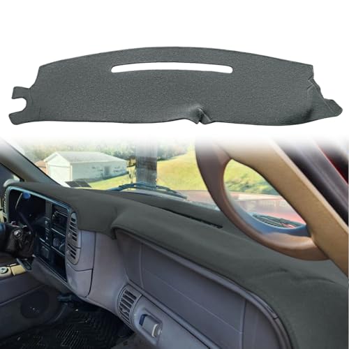 Dash cover for 1997-2000 Chevy/GMC Silverado/Sierra dark gray