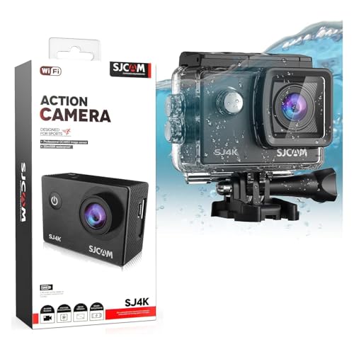 SJ~CAM SJ4000 Câmera de Ação, Filmadora 4K30FPS Ultra HD, Camera Filmadora,Camera 4K, Camera para Ca