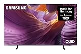 Samsung OLED 4K S85F 83 Zoll (210 cm) UHD Fernseher, NQ4 AI Gen2 Prozessor,4K Upscaling, OLED HDR, Farben Pantone validiert, Dolby Atmos, Gaming-Hub, Knox Security, Samsung Vision AI Smart TV