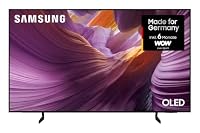 Samsung OLED 4K S85F 83 Zoll (210 cm) UHD Fernseher, NQ4 AI Gen2 Prozessor,4K Upscaling, OLED HDR, Farben Pantone validiert, Dolby Atmos, Gaming-Hub, Knox Security, Samsung Vision AI Smart TV – Ansicht 1