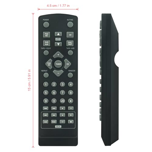ALLIMITY RC-1022 Replacement Remote Control Compatible with Denon Hi-Fi Integrated Amplifier PM-700 PMA-1500AE PMA-7005 PMA-500AE PMA-700AE PMA1500AE Speaker System by ALLIMITY - Used condition - Image 4