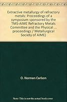 Extractive Metallurgy of Refractory Metals 0895203715 Book Cover