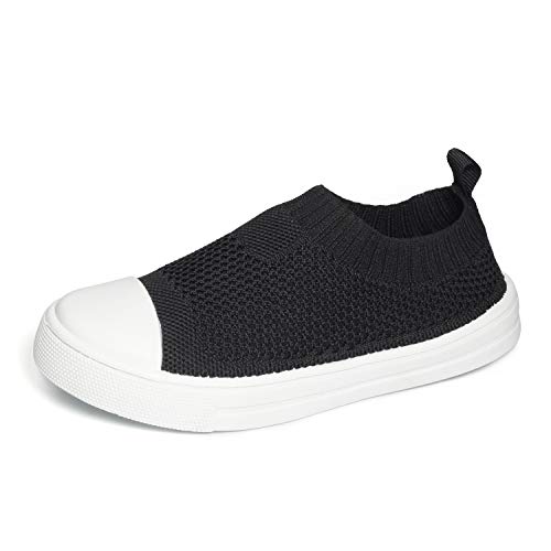 Starbow Toddler/Little Kids/Big Kids Boys Girls Lightweight Breathable Running Walking Sports Sneaker Slip On Black/Denim/Pink/Mint Shoes