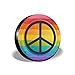 Produktbild Kejbr Reserveradabdeckung Rainproof Protective Cover Gay Pride Peace Love Sign Water Proof Universal Reifenabdeckungs Fit for Trailer, RV, SUV and Various Vehicles 14" 15" 16" 17" Inch