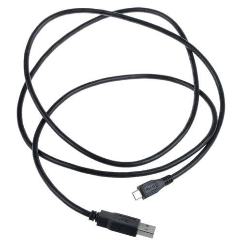 Cable de carga y datos USB a Micro USB 5 pin 5ft color negro miniatura 6