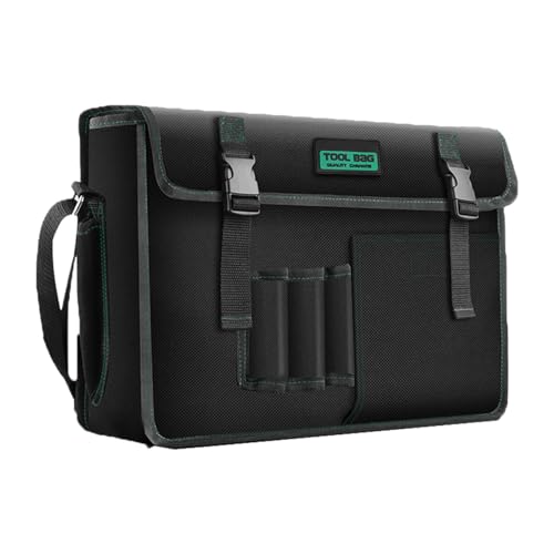 Bolsa de herramientas portátil, Bolsa de herramientas resistente - Bolsa de herramientas para varias herramientas - Bolsa de almacenamiento de organización de herramientas Base resistente al desgaste