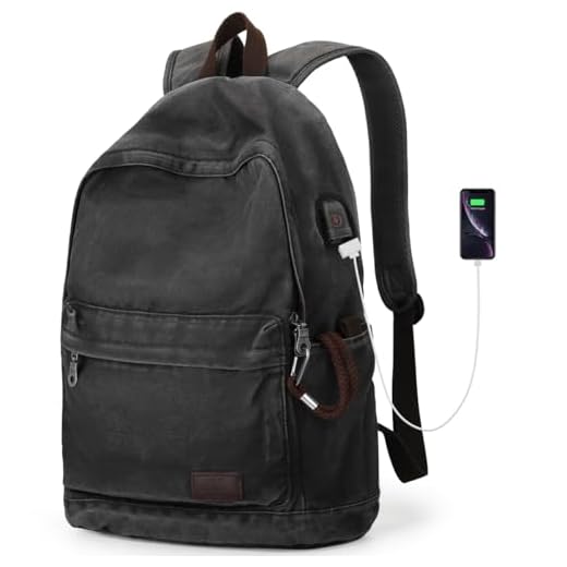 Lightweight Canvas Travel Backpack