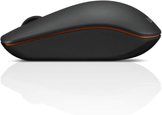 Lenovo 400 Wireless Mouse, Wireless Mouse, 2.4 GHz, 1200 DPI, Black