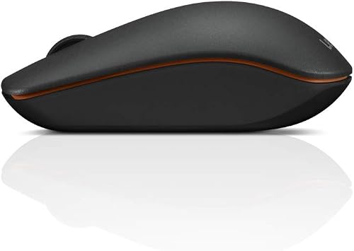Lenovo 400 Wireless Mouse, Wireless Mouse, 2.4 GHz, 1200 DPI, Black