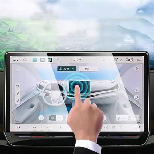 Protector de pantalla para VW ID.5 cristal templado para proteger GPS central y panel digital 2