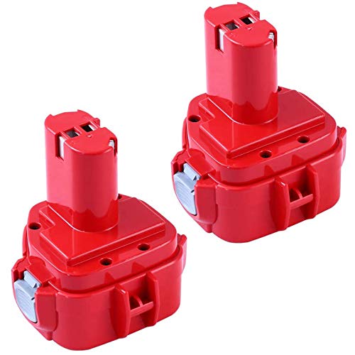 2 Packs 12 Volt 3600Mah Replacement Battery Compatible With Makita 12V Battery Ni-Mh 1200 1220 1201 Pa12 1222 1233S 1233Sa 1233Sb 1235 192681-5 Battery Cordless Tools #TOP2