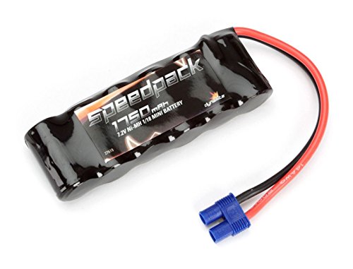 Dynamite 7.2V 1750mAh NiMH 6C Flat Battery EC3: Minis Battery