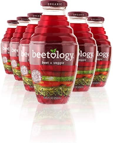 Beetology Organic Beet and veggie Juice 8.45oz (6 Pack)