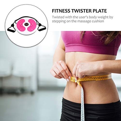 Besportble Aparador de cintura Ab com placa de torção e disco de torção abdominal para modelar o cor