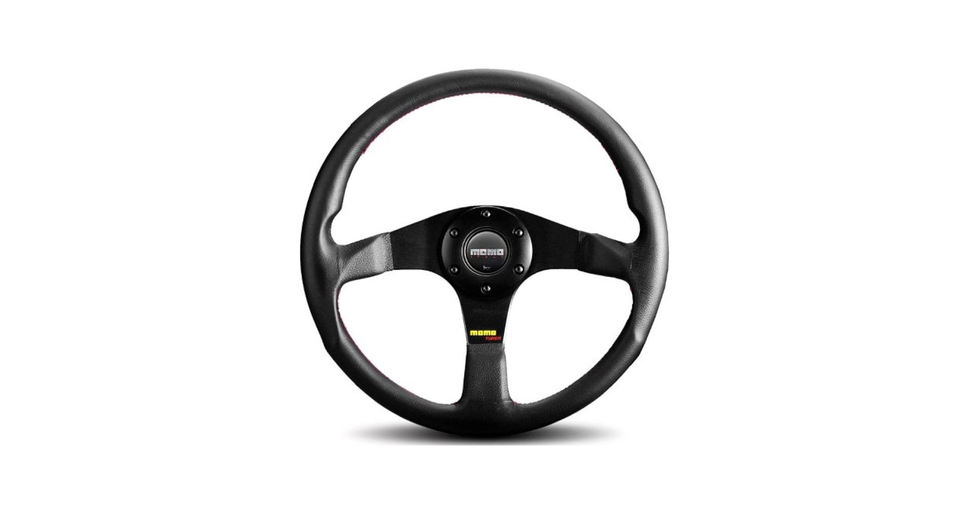 Amazon.com: MOMO Tuner Black 350 steering wheel with red