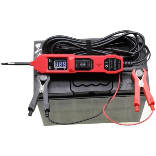 Comprobador de circuitos de 3-36V CC para prueba de voltaje y continuidad en diagnóstico 6