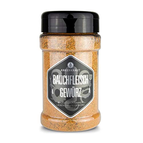 Preisvergleich Produktbild Ankerkraut Bauchfleisch Gewürzzubereitung Gewürzmischung für Grillfleisch im Streuer 210 g
