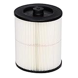 HIFROM Replacement Red StripeFilter Compatible with Shop Vac Craftsman 5/6/9/12/16 Gallon 9-17816 Wet Dry Vacuum Air Cartridge Filter 17816,9-17816,917816,9-17784,9-17761, 9-17066,9-17741,9-17742