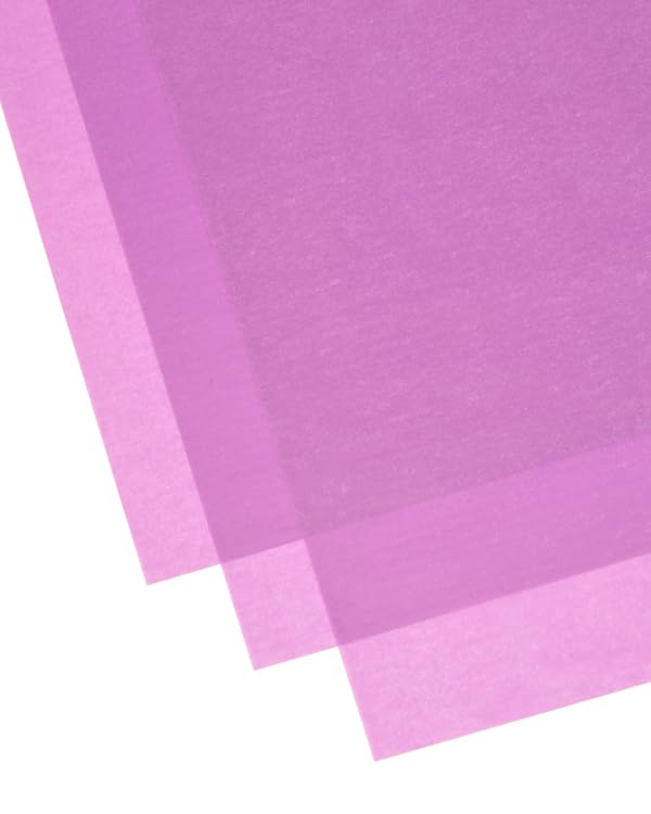 Floralcraft® Lavender Waxed Tissue Paper Sheets 50 x 76cm – 200 Sheets, Waterproof Oil Resistant Wrapping Paper for Florists, Gifts, Hampers, Crafts & Food Packaging