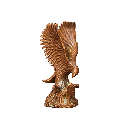 Décoration de bureau sculpture d'aigle pour sublimer votre étagère