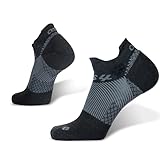 OS1st FS4 Plantar Fasciitis Socks Merino Wool Crew treats and prevents plantar fasciitis, heel and arch pain reduces swelling (US, Alpha, Medium, Regular, Regular, Black No-Show) -  ING Source, Inc.