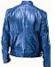 Men’s Leather Jacket Classic Biker Style Motorcycle Coat Fit Fashion Outerwear for Casual, Travel & Work Lightweight Fall & Winter Jackets for Men (US, Alpha, X-Large, Regular, Regular, Royal Blue)