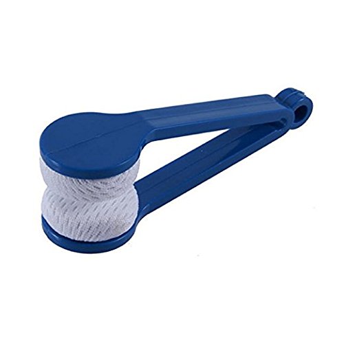 Mini Sun Glasses Eyeglass Microfiber Spectacles Cleaning Clip Soft Brush Cleaning Tool Microfiber Glasses Eyeglasses Cleaner - 5 Pack