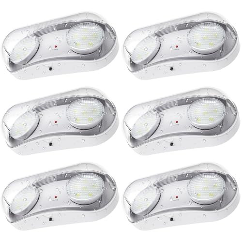Outdoor Waterproof Emergency Lights (6 Pack)
