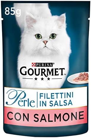 GOURMET Perle Piaceri Del Mare - Umido Per Gatti Con Pesce E Gamberetti - 26 Buste Da 85g - Foto 4