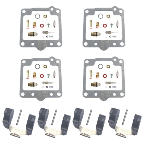 Kit de réparation carburateur GS550 avec flottaison pour motos 4-cylindres 1979-1982