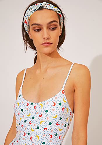 Maillot de bain avec imprimé piments multicolores unique Compania BA21SUN13 - 3